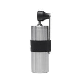 リバーズ コーヒーミル 小型 Rivers ブランド アウトドア キャンプ コーヒー ミル 手動 120ml ブラック シルバー 日本製 手挽き 粗挽き 細挽き 豆挽き 粒度調節 持ち運び コーヒーグラインダー グリット2 CF008