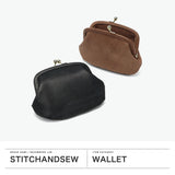 ステッチアンドソー 財布 レディース StitchandSew ブランド かわいい がま口財布 がま口 ミニ財布 小さめ ミニ 小銭入れ 革 本革 レザー 薄い 薄型 日本製 コンパクト おしゃれ がま口財布(小) T2/CW104