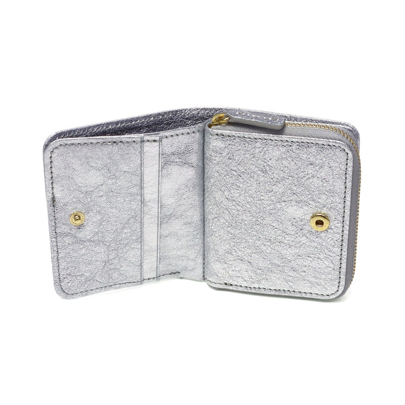 ステッチアンドソー 二つ折り財布 レディース 札 小銭 ブランド ファスナー StitchandSew 財布 かわいい 本革 大人 日本製 二つ折り 革 三洋革 レザー おしゃれ ミニ財布 小さめ WALLET 小さなお財布 VS200