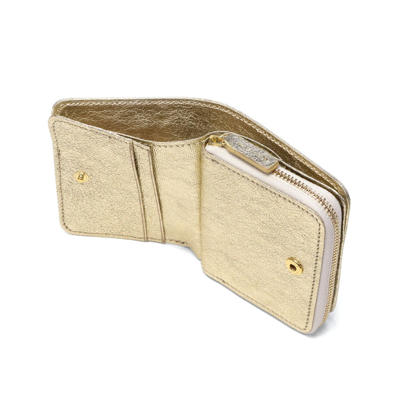 ステッチアンドソー 二つ折り財布 レディース 札 小銭 ブランド ファスナー StitchandSew 財布 かわいい 本革 大人 日本製 二つ折り 革 三洋革 レザー おしゃれ ミニ財布 小さめ WALLET 小さなお財布 VS200