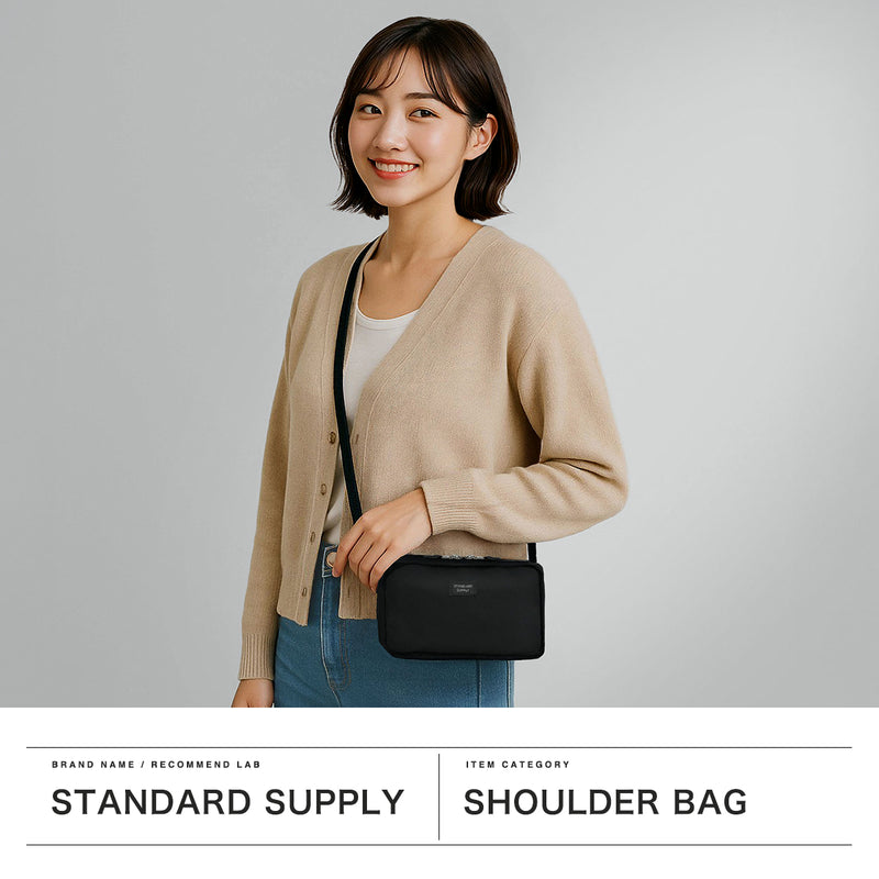 【正規取扱店】 スタンダードサプライ ショルダーバッグ レディース メンズ 斜めがけバッグ 斜めがけ STANDARD SUPPLY ミニショルダー バッグ 小さめ きれいめ ブランド 軽量 軽い 日本製 SIMPLICITY BODY PURSE
