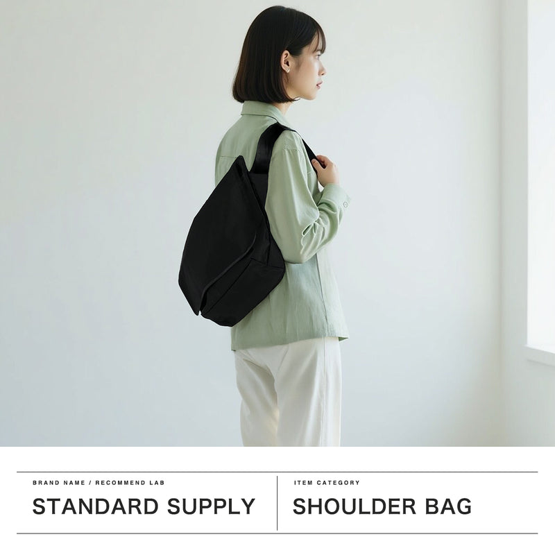 【正規取扱店】 スタンダードサプライ ショルダーバッグ メンズ レディース 斜めがけバッグ 大きめ 大容量 STANDARD SUPPLY ブランド シンプル カジュアル メッセンジャーバッグ A4 SIMPLICITY FLAP MESSENGER