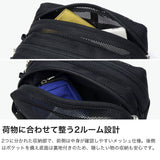 【正規取扱店】 スタンダードサプライ ポーチ メンズ レディース 小物入れ おしゃれ 旅行 メッシュ 大きめ STANDARD SUPPLY メッシュポーチ 2層 軽量 マチあり 限定 黒 ブランド ECO STEP MESH 2R SQUARE POUCH M