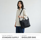 【正規取扱店】 スタンダードサプライ ショルダーバッグ レディース メンズ 大きめ 大容量 ブランド STANDARD SUPPLY 斜めがけ 大人 軽量 2WAY バッグ 斜め掛け A4 横型 日本製 SIMPLICITY FRONT POCKET SHOULDER