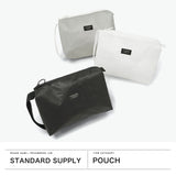 【正規取扱店】 スタンダードサプライ ポーチ メンズ レディース 小物入れ STANDARD SUPPLY 化粧品 おしゃれ コスメ マチ付き マチ 大きめ 水に強い 軽量 セイルクロス シンプル 日本製 SAIL BLOCK POUCH M