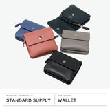 【正規取扱店】 スタンダードサプライ 財布 メンズ レディース ブランド STANDARD SUPPLY 本革 革 レザー 小銭入れ ミニ 小さい コンパクト カード おしゃれ シンプル カジュアル 日本製 PAL FLAP WALLET S