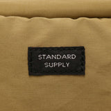 【正規取扱店】 スタンダードサプライ ポーチ レディース メンズ 大きめ 小物入れ STANDARD SUPPLY ブランド 可愛い かわいい 軽量 軽い 2層 トラベル シンプル スクエアポーチ 日本製 SIMPLICITY 2R SQUARE POUCH