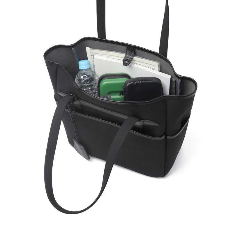 ザソールビスメイドバイフラソリティ トートバッグ メンズ レディース 大きめ A4 キャンバス THE SOLE BIS made by Flathority ビジネス カジュアル 無地 ブランド 自立 撥水 キャンバスレザートートバッグ JOHN