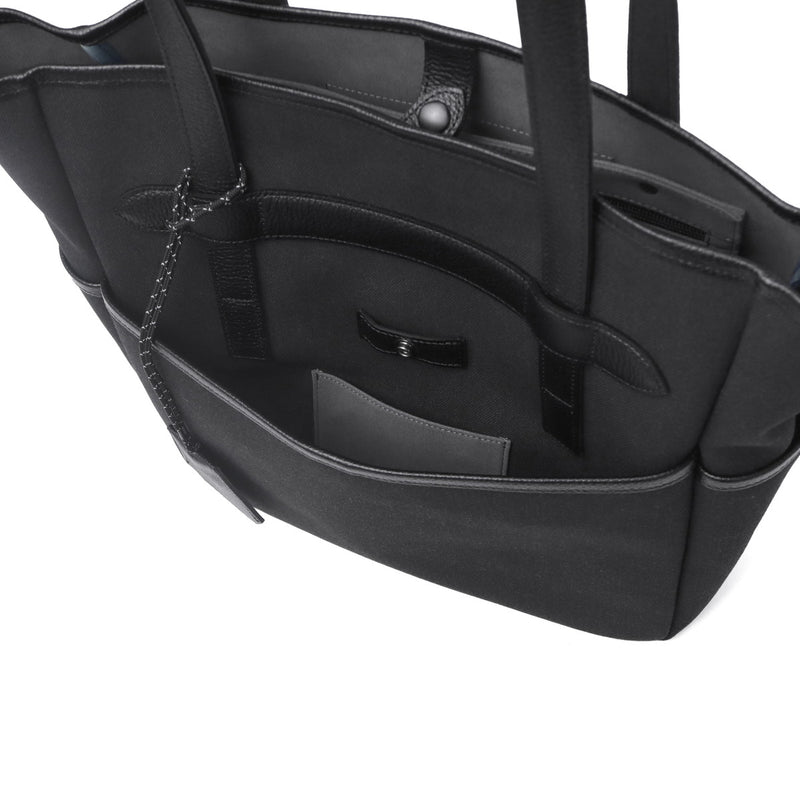 ザソールビスメイドバイフラソリティ トートバッグ メンズ レディース 大きめ A4 キャンバス THE SOLE BIS made by Flathority ビジネス カジュアル 無地 ブランド 自立 撥水 キャンバスレザートートバッグ JOHN