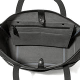 ザソールビスメイドバイフラソリティ トートバッグ メンズ レディース 大きめ A4 キャンバス THE SOLE BIS made by Flathority ビジネス カジュアル 無地 ブランド 自立 撥水 キャンバスレザートートバッグ JOHN