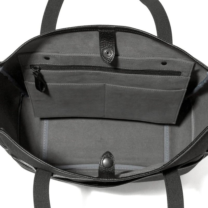 ザソールビスメイドバイフラソリティ トートバッグ メンズ レディース 大きめ A4 キャンバス THE SOLE BIS made by Flathority ビジネス カジュアル 無地 ブランド 自立 撥水 キャンバスレザートートバッグ JOHN