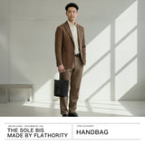 ザソールビスメイドバイフラソリティ トートバッグ メンズ レディース キャンバス THE SOLE BIS made by Flathority ワンハンドルバッグ カジュアル 無地 自立 A5 撥水 キャンバスレザーワンハンドバッグ MICHAEL