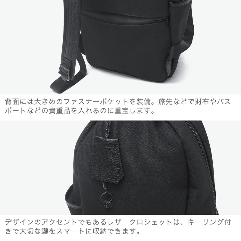 ザソールビスメイドバイフラソリティ リュック メンズ レディース おしゃれ THE SOLE BIS made by Flathority ノートPC 無地 A4 キャンバス 撥水 通勤 ブランド ビジネス 日本製 キャンバスレザー バックパック PAUL