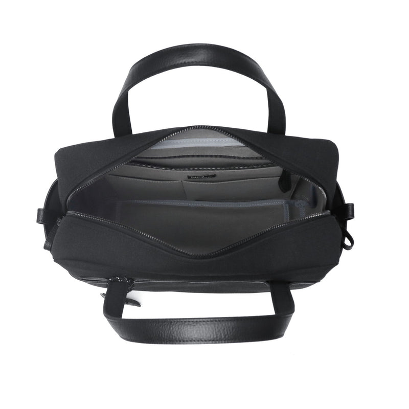 ザソールビスメイドバイフラソリティ ビジネスバッグ メンズ レディース 大容量 THE SOLE BIS made by Flathority 無地 A4 キャンバス 自立 撥水 通勤 ブランド ビジネス 日本製 キャンバスレザー ブリーフケース STEVE