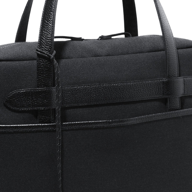 ザソールビスメイドバイフラソリティ ビジネスバッグ メンズ レディース 大容量 THE SOLE BIS made by Flathority 無地 A4 キャンバス 自立 撥水 通勤 ブランド ビジネス 日本製 キャンバスレザー ブリーフケース STEVE