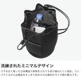 ザソールビスメイドバイフラソリティ ショルダーバッグ メンズ レディース ブランド 斜めがけ 軽量 THE SOLE BIS made by Flathority 巾着 カジュアル 縦型 撥水 キャンバスレザー 3WAYショルダーバッグ WILLIAM