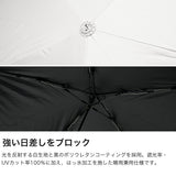 白の頂 折りたたみ傘 レディース 晴雨兼用 軽量 大きい SHIRONOITADAKI 日傘 雨傘 折りたたみ おしゃれ 完全遮光 遮光率100％ UVカット100％ 遮熱 軽い OUTSIDE SERIES アウトサイドスリム 55cm LDSI-O-55PM