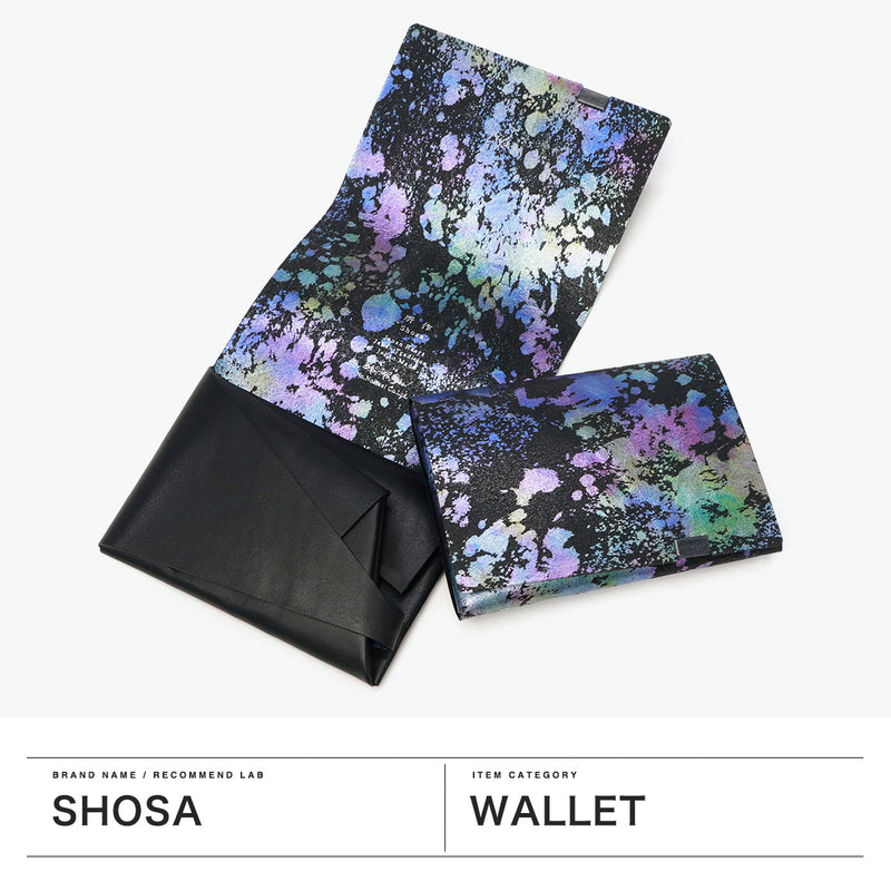 所作 財布 メンズ レディース コンパクト 三つ折り Shosa ブランド 本革 レザー 革 おしゃれ コンパクト 軽い カード入れ 男性 女性 小銭入れあり 日本製 オーロラ Aurora ショートウォレット1.0