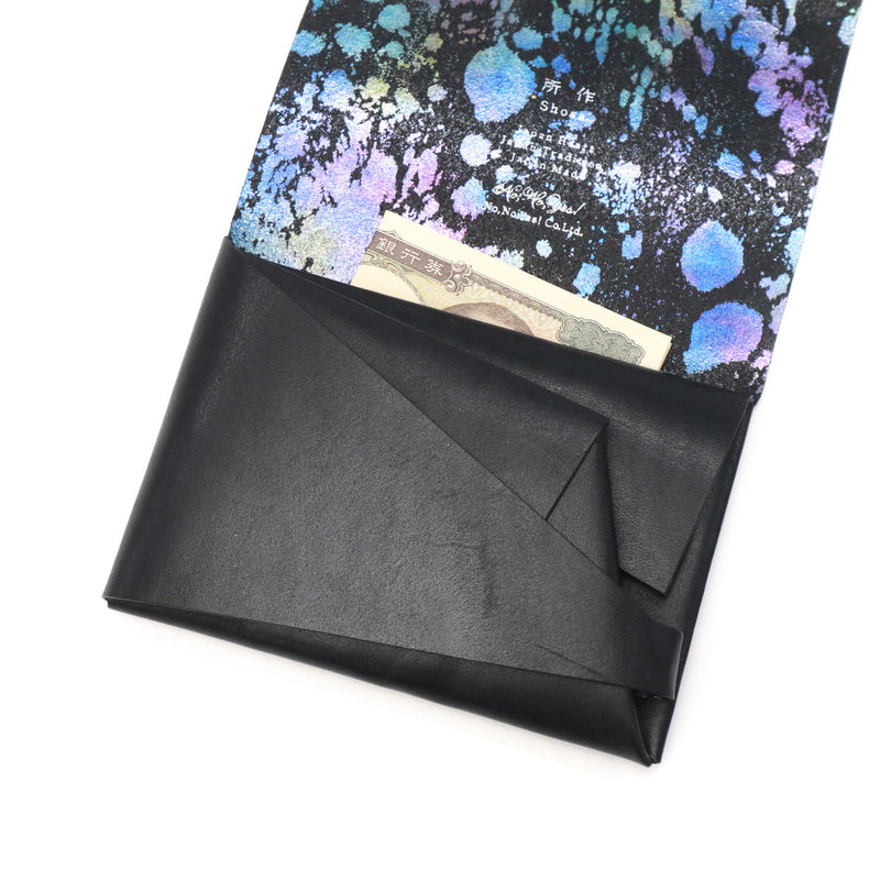 所作 財布 メンズ レディース コンパクト 三つ折り Shosa ブランド 本革 レザー 革 おしゃれ コンパクト 軽い カード入れ 男性 女性 小銭入れあり 日本製 オーロラ Aurora ショートウォレット1.0