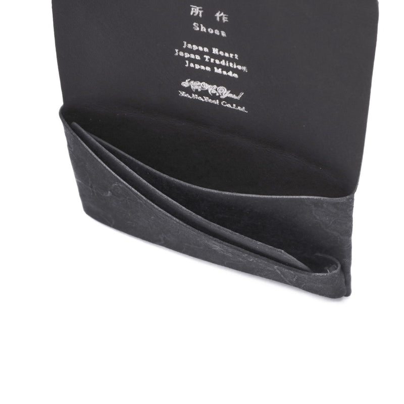 所作 カードケース メンズ レディース スリム 本革 Shosa ブランド 薄型 薄い 日本製 名刺入れ 名刺 カード入れ 和風 和 軽量 軽い ビジネス レザー 革 牛革 おしゃれ 経年変化 コンパクト 三つ折り 和紙
