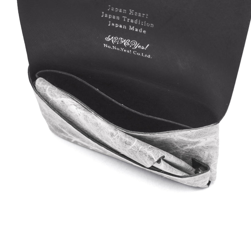 所作 コインケース メンズ レディース 革 Shosa ブランド 小銭入れ 小銭 薄い 薄型 コンパクト スリム 財布 ミニ財布 小さい 軽量 軽い かぶせ カード おしゃれ 本革 レザー 和風 和 上品 三つ折り 日本製 和紙