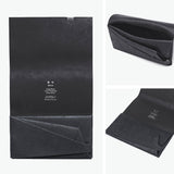 所作 長財布 メンズ レディース 薄い Shosa かぶせ ブランド 本革 革 レザー 牛革 日本製 革財布 財布 サイフ 小銭入れ 軽量 おしゃれ 和 和風 経年変化 シンプル ユニセックス 和紙 ロングウォレット