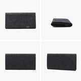 所作 長財布 メンズ レディース 薄い Shosa かぶせ ブランド 本革 革 レザー 牛革 日本製 革財布 財布 サイフ 小銭入れ 軽量 おしゃれ 和 和風 経年変化 シンプル ユニセックス 和紙 ロングウォレット