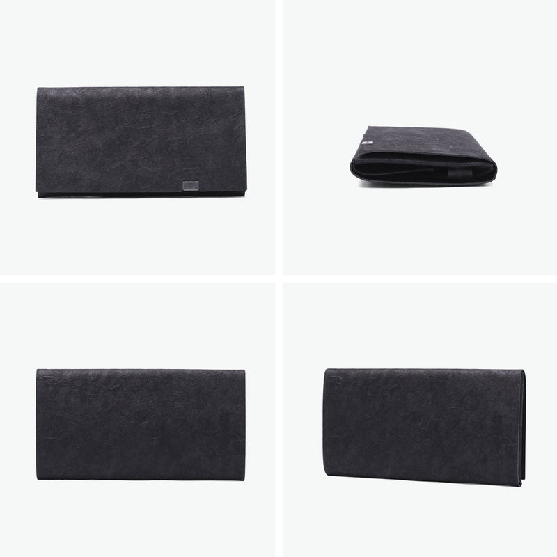 所作 長財布 メンズ レディース 薄い Shosa かぶせ ブランド 本革 革 レザー 牛革 日本製 革財布 財布 サイフ 小銭入れ 軽量 おしゃれ 和 和風 経年変化 シンプル ユニセックス 和紙 ロングウォレット