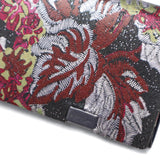 所作 コインケース メンズ レディース 革 Shosa ブランド 小銭入れ 小銭 薄い 薄型 コンパクト スリム 財布 ミニ財布 小さい 軽量 軽い かぶせ カード 本革 レザー 花 花柄 三つ折り 日本製 刺繍模様