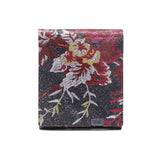 所作 財布 メンズ レディース Shosa 三つ折り 3つ折り ブランド 薄い 薄型 コンパクト 小銭入れ サイフ 折財布 ウォレット 革 本革 革財布 レザー 日本製 花 花柄 和 刺繍模様 ショートウォレット2.0