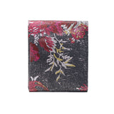 所作 財布 メンズ レディース Shosa 三つ折り 3つ折り ブランド 薄い 薄型 コンパクト 小銭入れ サイフ 折財布 ウォレット 革 本革 革財布 レザー 日本製 花 花柄 和 刺繍模様 ショートウォレット2.0