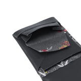 所作 財布 メンズ レディース Shosa 三つ折り 3つ折り ブランド 薄い 薄型 コンパクト 小銭入れ サイフ 折財布 ウォレット 革 本革 革財布 レザー 日本製 花 花柄 和 刺繍模様 ショートウォレット2.0