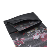 所作 長財布 メンズ レディース 薄い Shosa かぶせ ブランド 本革 革 レザー 牛革 日本製 革財布 財布 サイフ 小銭入れ 軽量 おしゃれ 花 花柄 和 経年変化 シンプル ユニセックス 刺繍模様 ロングウォレット