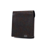 所作 三つ折り財布 メンズ レディース 財布 Shosa ブランド おしゃれ 日本製 本革 折財布 小銭入れ 薄型 薄い スリム 和風 和 柄 レザー 牛革 経年変化 軽量 雨 花 土 ワルツ 太陽 星 月 ショートウォレット2.0