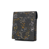 所作 三つ折り財布 メンズ レディース 財布 Shosa ブランド おしゃれ 日本製 本革 折財布 小銭入れ 薄型 薄い スリム 和風 和 柄 レザー 牛革 経年変化 軽量 雨 花 土 ワルツ 太陽 星 月 ショートウォレット2.0