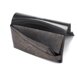 所作 長財布 メンズ レディース 財布 かぶせ Shosa ブランド おしゃれ 日本製 本革 小銭入れ 薄型 薄い スリム 和風 和 柄 レザー 革 牛革 経年変化 軽量 軽い 雨 花 土 ワルツ 太陽 星 月 ロングウォレット