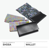 所作 長財布 メンズ レディース 財布 かぶせ Shosa ブランド 大人 おしゃれ 本革 日本製 小銭入れ 札入れ カード 軽量 霞彩 あじさい 彩律 薄型 薄い スリム 牛革 革 レザー 経年変化 和モダン ロングウォレット