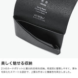 所作 カードケース メンズ レディース 名刺入れ おしゃれ Shosa ブランド 本革 革 レザー 牛革 小銭入れ付き 名刺 カード シンプル 日本製 三つ折り カード入れ 一枚革 大人 プリズム 型押し sho-ca1