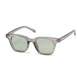 サンカク サングラス メンズ レディース SUNKAK メガネ ブランド 薄い色 色 UVカット 紫外線カット 運転 おしゃれ かっこいい ウェリントン 軽い 軽量 クリアカラー TYPE 2 CLEAR BLACK 2025 2ND