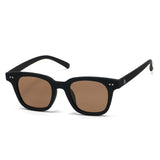 サンカク サングラス メンズ レディース 偏光 SUNKAK メガネ ブランド 薄い 色 UVカット UV 紫外線 紫外線カット 運転 ドライブ おしゃれ ウェリントン  軽い 軽量 TYPE 2 MATT BLACK POLARIZED LENSES