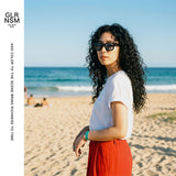 サンカク サングラス メンズ レディース 偏光 SUNKAK メガネ ブランド 薄い 色 UVカット UV 紫外線 紫外線カット 運転 ドライブ おしゃれ ウェリントン  軽い 軽量 TYPE 2 MATT BLACK POLARIZED LENSES