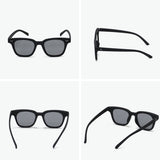 サンカク サングラス メンズ レディース 偏光 SUNKAK メガネ ブランド 薄い 色 UVカット UV 紫外線 紫外線カット 運転 ドライブ おしゃれ ウェリントン  軽い 軽量 TYPE 2 MATT BLACK POLARIZED LENSES