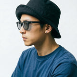 サンカク サングラス メンズ レディース 偏光 SUNKAK メガネ ブランド 薄い 色 UVカット UV 紫外線 紫外線カット 運転 ドライブ おしゃれ ウェリントン  軽い 軽量 TYPE 2 MATT BLACK POLARIZED LENSES