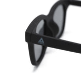 サンカク サングラス メンズ レディース 偏光 SUNKAK メガネ ブランド 薄い 色 UVカット UV 紫外線 紫外線カット 運転 ドライブ おしゃれ ウェリントン  軽い 軽量 TYPE 2 MATT BLACK POLARIZED LENSES