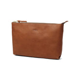 SLOW ポーチ メンズ レディース 大きめ 小物入れ ブランド レザー Lサイズ スロウ マチ付き マチ 革 本革 おしゃれ シンプル ギフト プレゼント ファスナー 黒 日本製 A5 bono Pouch L 300S32C