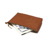 SLOW ポーチ メンズ レディース 大きめ 小物入れ ブランド レザー Lサイズ スロウ マチ付き マチ 革 本革 おしゃれ シンプル ギフト プレゼント ファスナー 黒 日本製 A5 bono Pouch L 300S32C