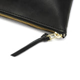 SLOW ポーチ メンズ レディース 大きめ 小物入れ ブランド レザー Lサイズ スロウ マチ付き マチ 革 本革 おしゃれ シンプル ギフト プレゼント ファスナー 黒 日本製 A5 bono Pouch L 300S32C