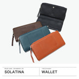 ソラチナ 長財布 メンズ レディース ブランド 本革 軽量 SOLATINA 財布 革 レザー 札入れ 小銭入れ 小銭 カード おしゃれ シンプル カジュアル 大人 FUKURO series 袋縫いロングウォレット SW-60100