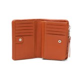 ソラチナ 二つ折り財布 メンズ レディース ブランド 大容量 軽量 SOLATINA 財布 本革 レザー 札 カード入れ 小銭入れあり 小銭入れ仕切り 二つ折 シンプル 大人 FUKURO series 袋縫いミドルウォレット SW-60101