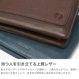 ソラチナ 二つ折り財布 メンズ レディース ブランド 軽量 SOLATINA 財布 本革 レザー 札 カード入れ 小銭入れあり 二つ折 コンパクト シンプル 大人 FUKURO series 袋縫い2つ折りウォレット SW-60103